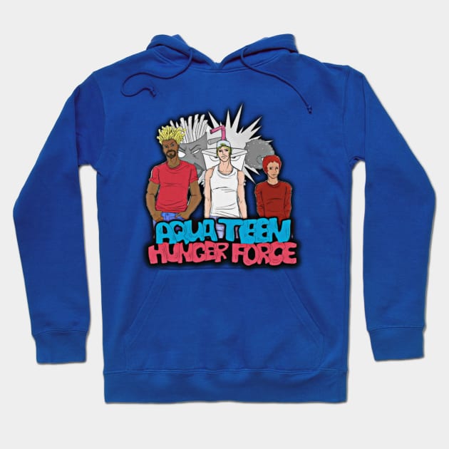 Aqua Teen Hunger Force Hoodie by Olvera_Nattie